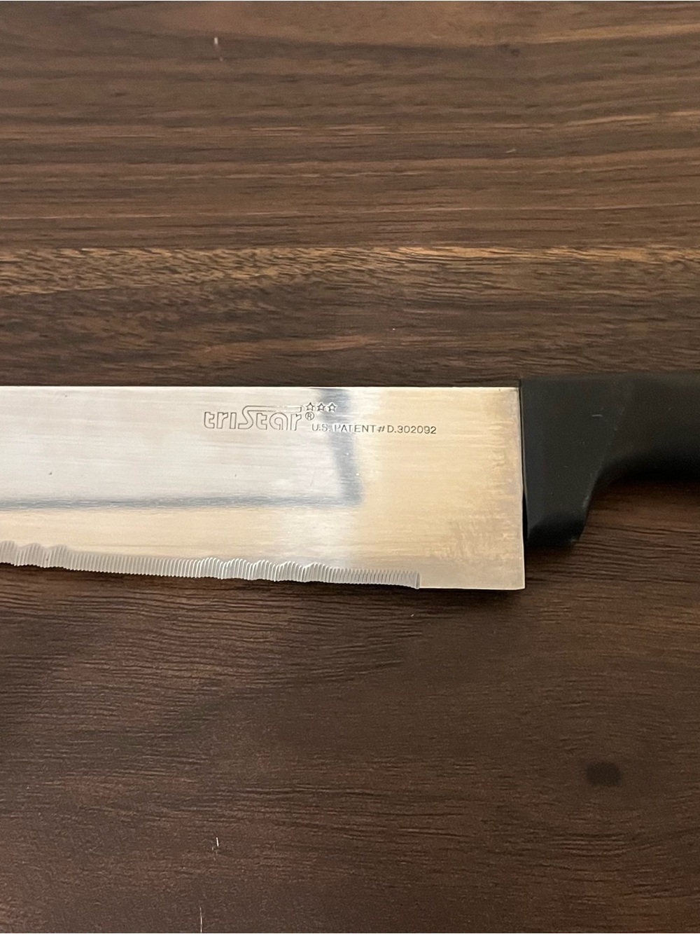 Vintage Tri Star Fine Stainless Steel 8" Chef's Knife Japan